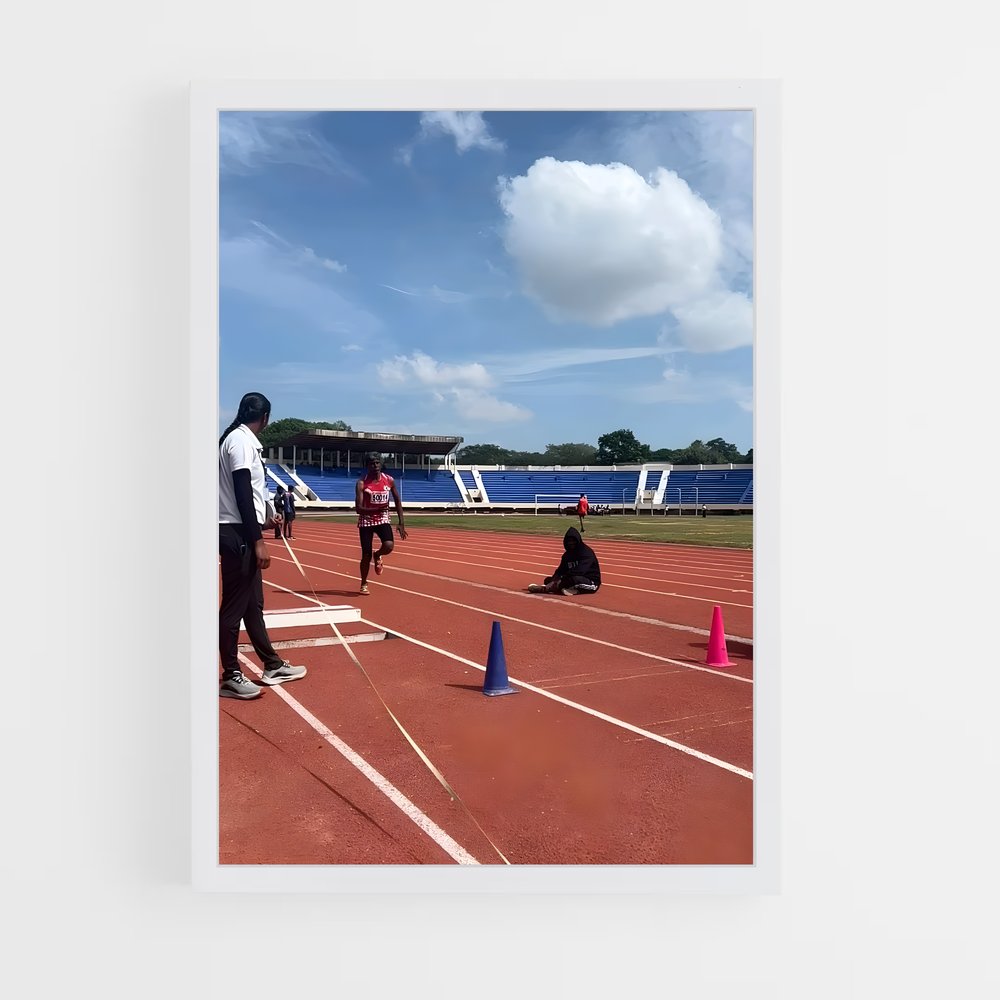 Poster Le Saut de Légende – affiche Athlétisme (vue 3)